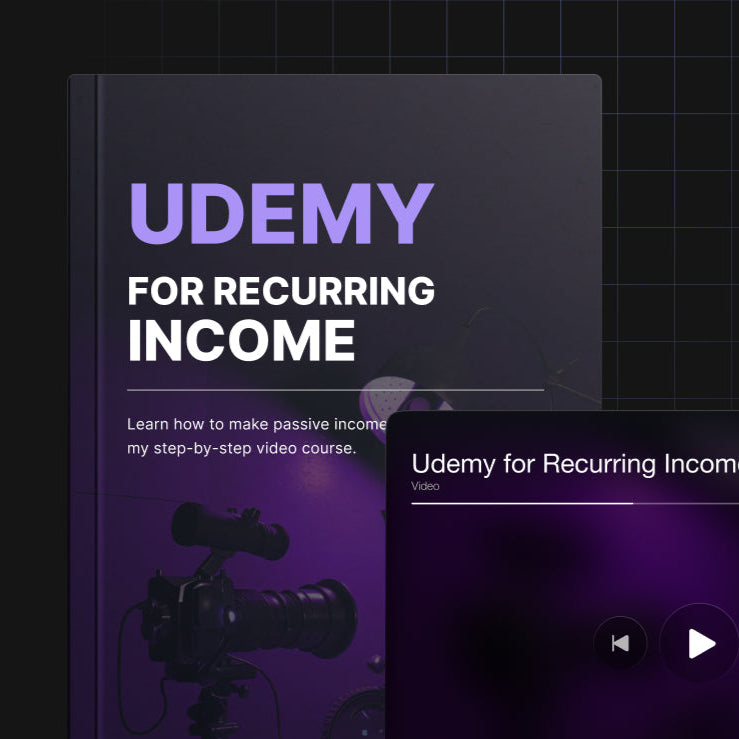 Udemy for Recurring Income